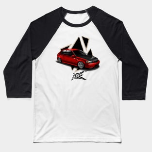 ek9 civic red Baseball T-Shirt